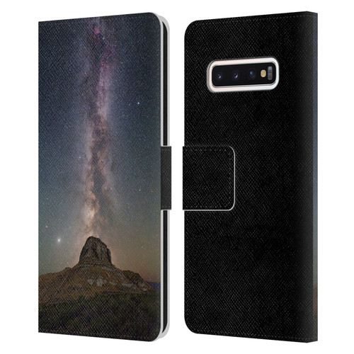 Royce Bair Photography Lone Rock Leather Book Wallet Case Cover For Samsung Galaxy S10