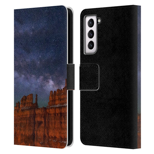 Royce Bair Photography The Fortress Leather Book Wallet Case Cover For Samsung Galaxy S21 5G