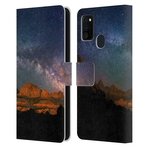 Royce Bair Photography Zions Leather Book Wallet Case Cover For Samsung Galaxy M30s (2019)/M21 (2020)