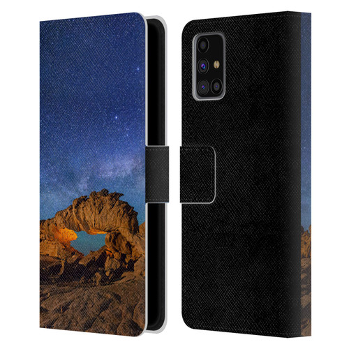 Royce Bair Photography Dragon Arch Leather Book Wallet Case Cover For Samsung Galaxy M31s (2020)