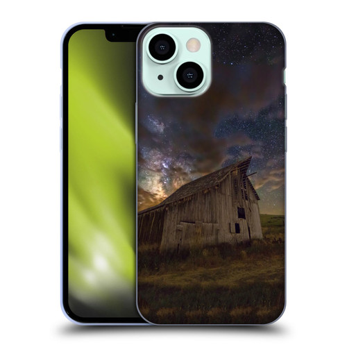 Royce Bair Nightscapes Bear Lake Old Barn Soft Gel Case for Apple iPhone 13 Mini