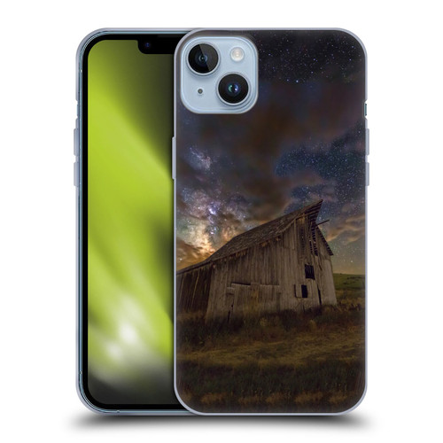 Royce Bair Nightscapes Bear Lake Old Barn Soft Gel Case for Apple iPhone 14 Plus