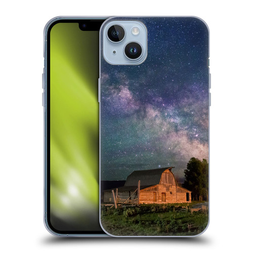 Royce Bair Nightscapes Grand Teton Barn Soft Gel Case for Apple iPhone 14 Plus