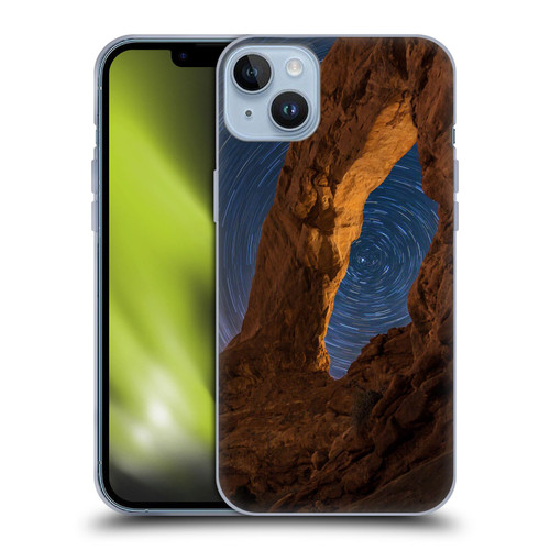 Royce Bair Nightscapes Star Trails Soft Gel Case for Apple iPhone 14 Plus