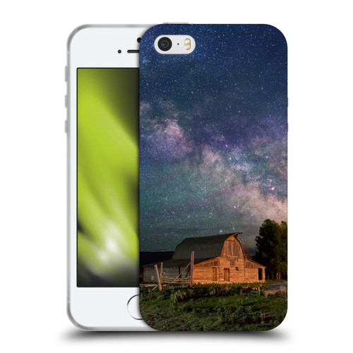 Royce Bair Nightscapes Grand Teton Barn Soft Gel Case for Apple iPhone 5 / 5s / iPhone SE 2016