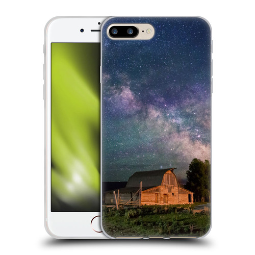 Royce Bair Nightscapes Grand Teton Barn Soft Gel Case for Apple iPhone 7 Plus / iPhone 8 Plus