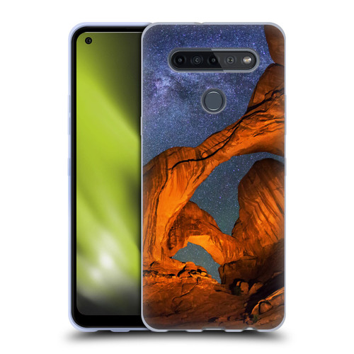 Royce Bair Nightscapes Triple Arch Soft Gel Case for LG K51S