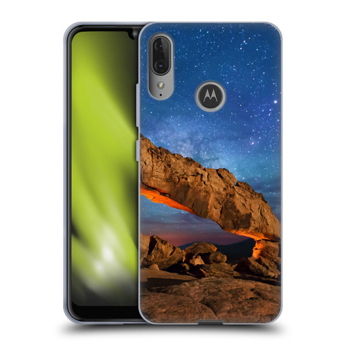 Royce Bair Nightscapes Sunset Arch Soft Gel Case for Motorola Moto E6 Plus