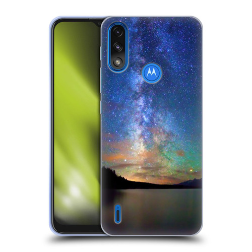 Royce Bair Nightscapes Jackson Lake Soft Gel Case for Motorola Moto E7 Power / Moto E7i Power