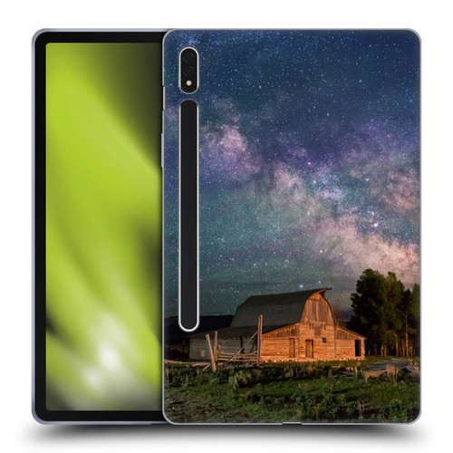 Royce Bair Nightscapes Grand Teton Barn Soft Gel Case for Samsung Galaxy Tab S8