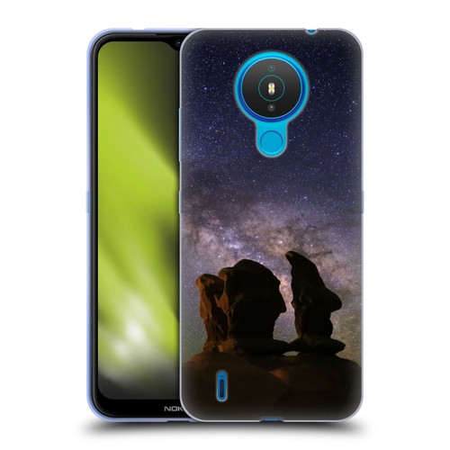 Royce Bair Nightscapes Devil's Garden Hoodoos Soft Gel Case for Nokia 1.4
