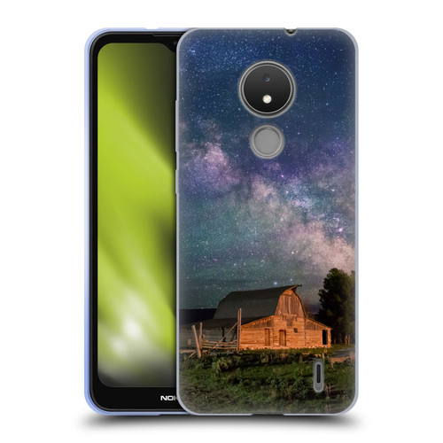 Royce Bair Nightscapes Grand Teton Barn Soft Gel Case for Nokia C21