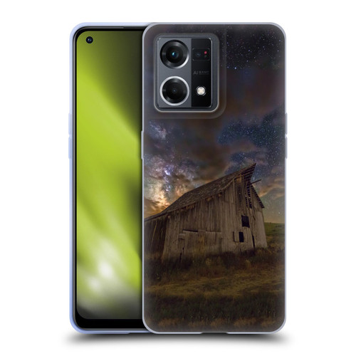 Royce Bair Nightscapes Bear Lake Old Barn Soft Gel Case for OPPO Reno8 4G