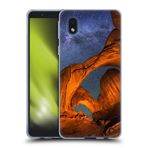 Royce Bair Nightscapes Triple Arch Soft Gel Case for Samsung Galaxy A01 Core (2020)