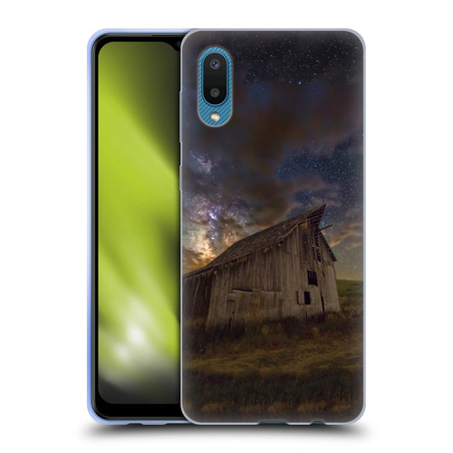 Royce Bair Nightscapes Bear Lake Old Barn Soft Gel Case for Samsung Galaxy A02/M02 (2021)