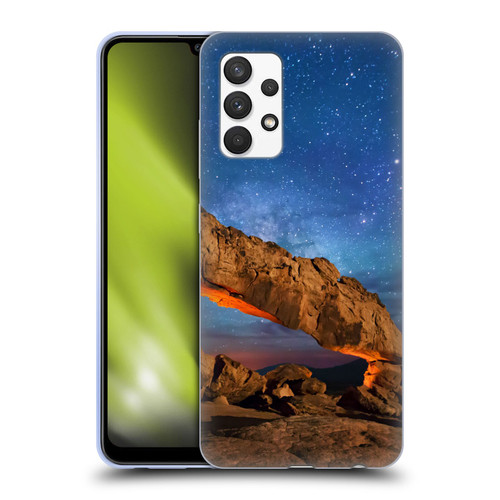 Royce Bair Nightscapes Sunset Arch Soft Gel Case for Samsung Galaxy A32 (2021)