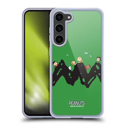 Peanuts Characters Group Soft Gel Case for Samsung Galaxy S23+ 5G