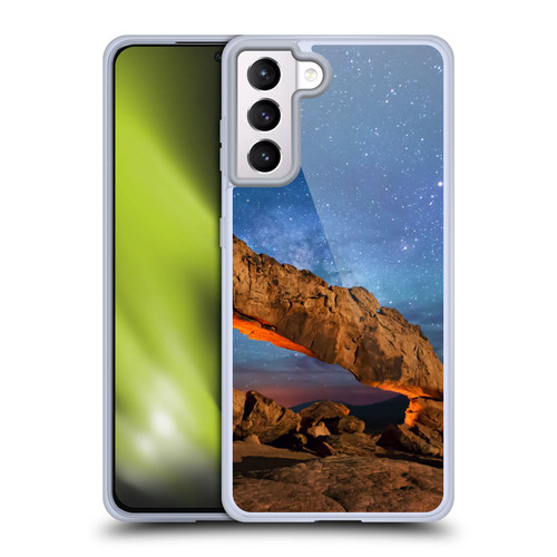 Royce Bair Nightscapes Sunset Arch Soft Gel Case for Samsung Galaxy S21+ 5G