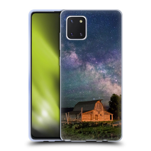 Royce Bair Nightscapes Grand Teton Barn Soft Gel Case for Samsung Galaxy Note10 Lite