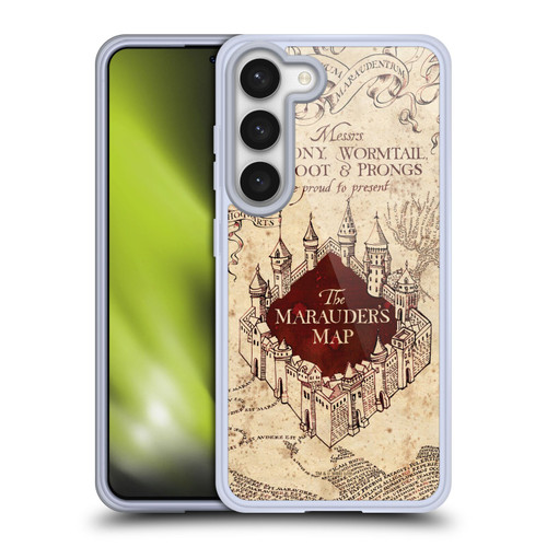 Harry Potter Prisoner Of Azkaban II The Marauder's Map Soft Gel Case for Samsung Galaxy S23 5G