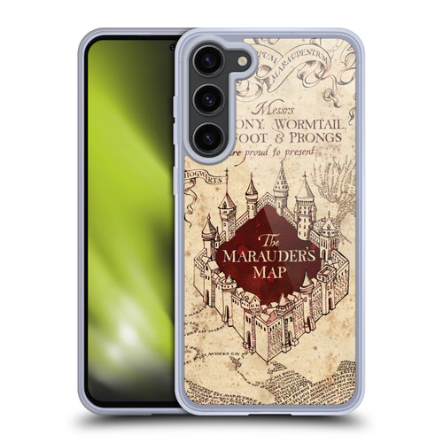 Harry Potter Prisoner Of Azkaban II The Marauder's Map Soft Gel Case for Samsung Galaxy S23+ 5G