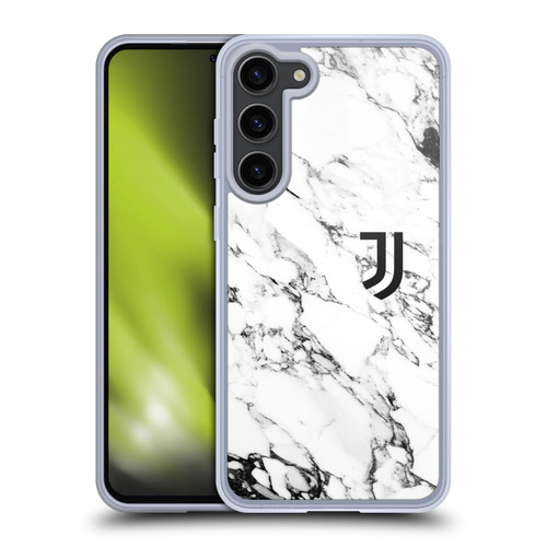 Juventus Football Club Marble White Soft Gel Case for Samsung Galaxy S23+ 5G & MagSafe