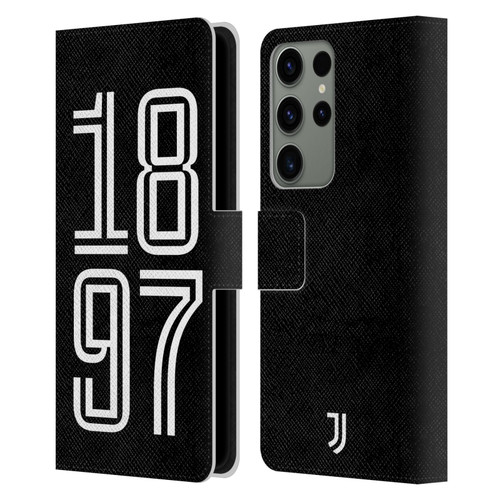 Juventus Football Club History 1897 Portrait Leather Book Wallet Case Cover For Samsung Galaxy S23 Ultra 5G