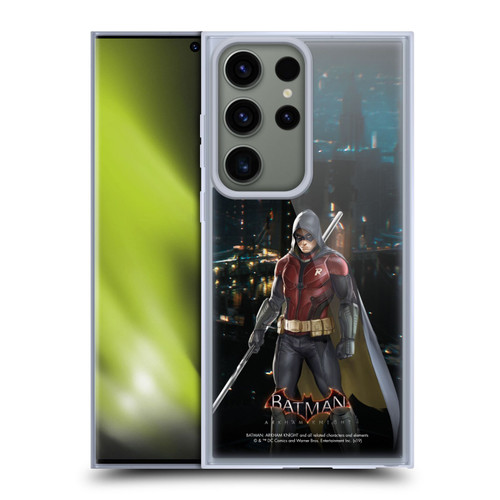 Batman Arkham Knight Characters Red Robin Soft Gel Case for Samsung Galaxy S23 Ultra 5G