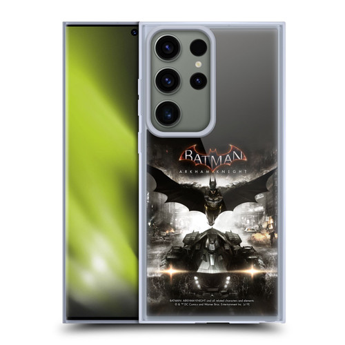 Batman Arkham Knight Graphics Key Art Soft Gel Case for Samsung Galaxy S23 Ultra 5G