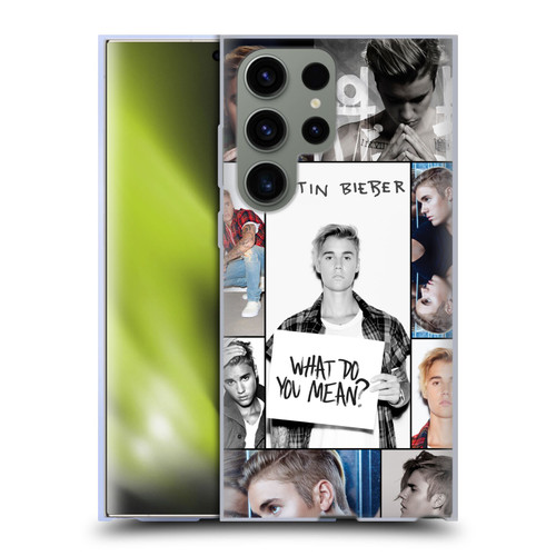 Justin Bieber Purpose Grid Poster Soft Gel Case for Samsung Galaxy S23 Ultra 5G