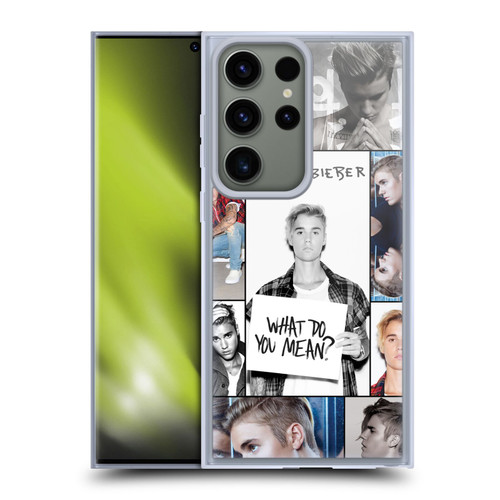 Justin Bieber Purpose Grid Poster Soft Gel Case for Samsung Galaxy S23 Ultra 5G