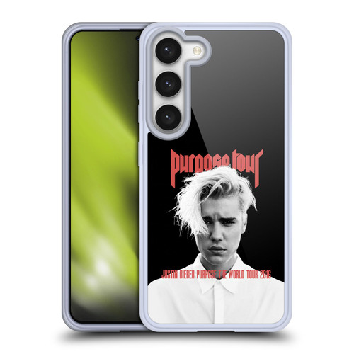 Justin Bieber Tour Merchandise Purpose Poster Soft Gel Case for Samsung Galaxy S23 5G