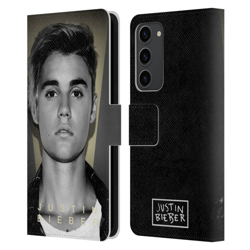 Justin Bieber Purpose B&w What Do You Mean Shot Leather Book Wallet Case Cover For Samsung Galaxy S23+ 5G