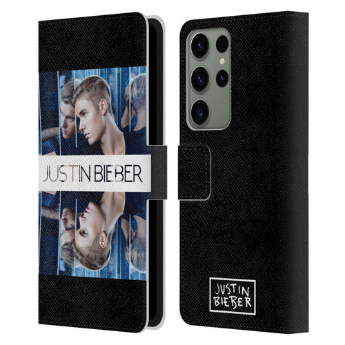 Justin Bieber Purpose Mirrored Leather Book Wallet Case Cover For Samsung Galaxy S23 Ultra 5G