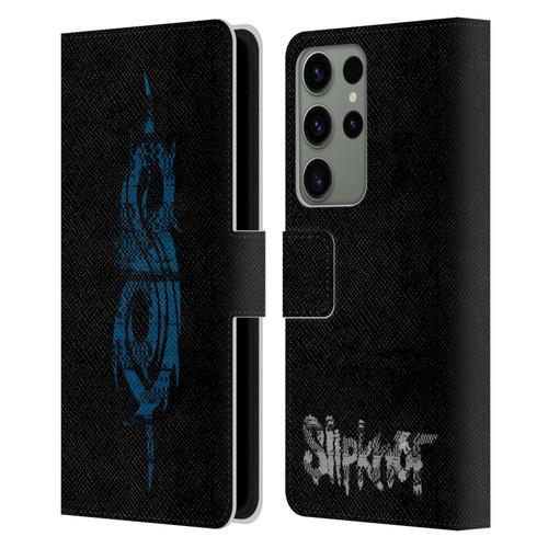 Slipknot We Are Not Your Kind Glitch Logo Leather Book Wallet Case Cover For Samsung Galaxy S23 Ultra 5G