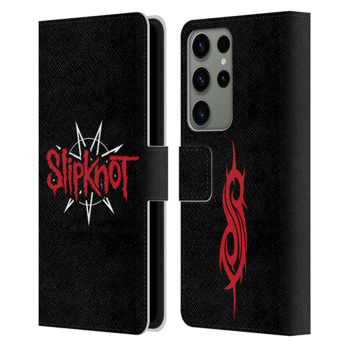 Slipknot We Are Not Your Kind Star Crest Logo Leather Book Wallet Case Cover For Samsung Galaxy S23 Ultra 5G