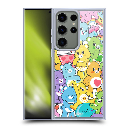 Care Bears Sweet And Savory Character Pattern Soft Gel Case for Samsung Galaxy S23 Ultra 5G