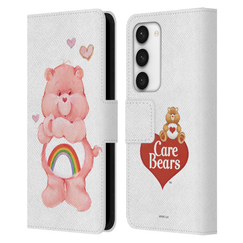 Care Bears Classic Cheer Leather Book Wallet Case Cover For Samsung Galaxy S23 5G