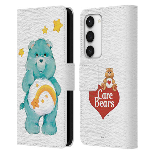 Care Bears Classic Wish Leather Book Wallet Case Cover For Samsung Galaxy S23 5G