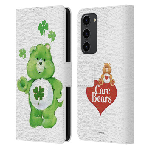 Care Bears Classic Good Luck Leather Book Wallet Case Cover For Samsung Galaxy S23+ 5G