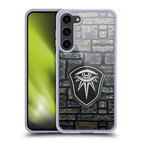 EA Bioware Dragon Age Inquisition Graphics Distressed Crest Soft Gel Case for Samsung Galaxy S23+ 5G