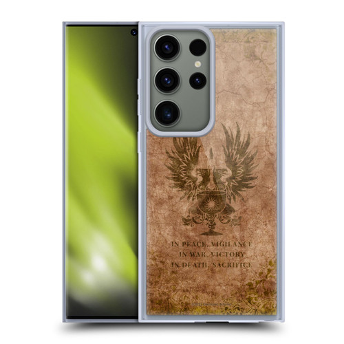 EA Bioware Dragon Age Heraldry Grey Wardens Distressed Soft Gel Case for Samsung Galaxy S23 Ultra 5G