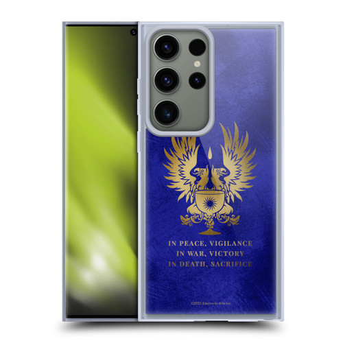 EA Bioware Dragon Age Heraldry Grey Wardens Gold Soft Gel Case for Samsung Galaxy S23 Ultra 5G