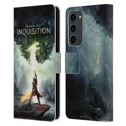 EA Bioware Dragon Age Inquisition Graphics Key Art 2014 Leather Book Wallet Case Cover For Samsung Galaxy S23+ 5G