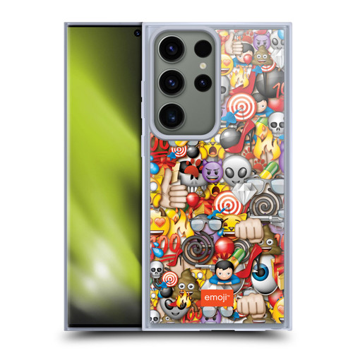 emoji® Full Patterns Assorted Soft Gel Case for Samsung Galaxy S23 Ultra 5G