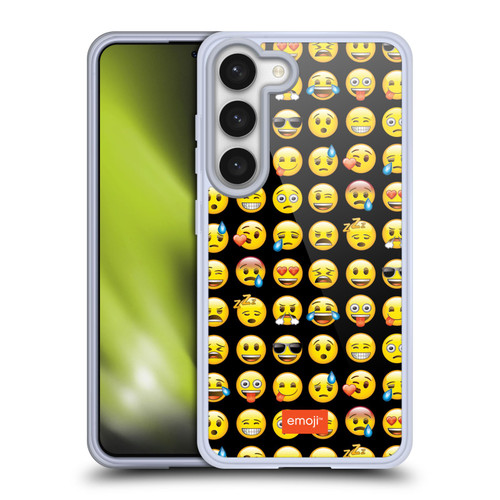 emoji® Smileys Pattern Soft Gel Case for Samsung Galaxy S23 5G