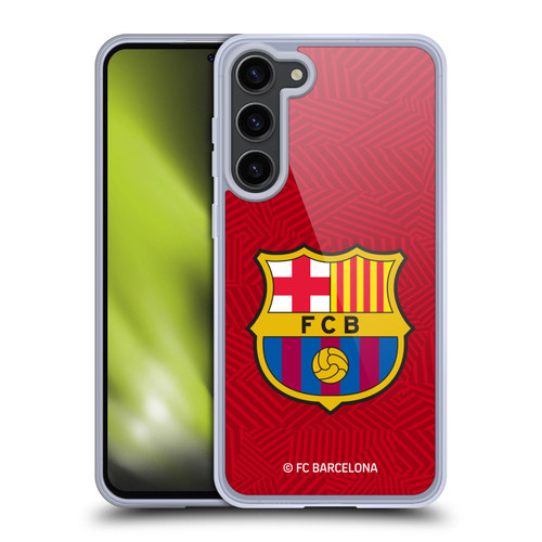 FC Barcelona Crest Red Soft Gel Case for Samsung Galaxy S23+ 5G & MagSafe