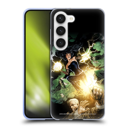 Justice League DC Comics Dark Comic Art Constantine and Zatanna Soft Gel Case for Samsung Galaxy S23 5G