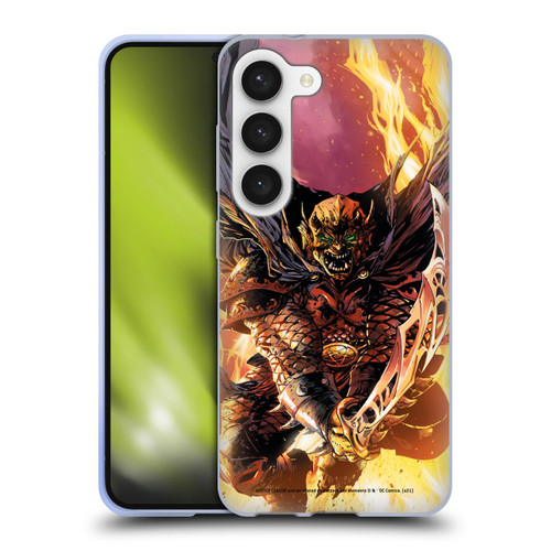Justice League DC Comics Dark Comic Art Etrigan Demon Knights Soft Gel Case for Samsung Galaxy S23 5G