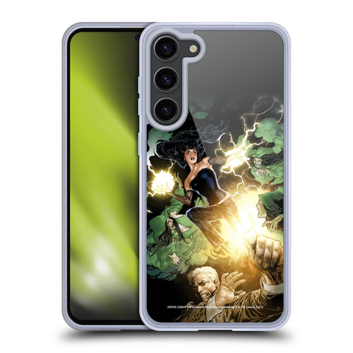 Justice League DC Comics Dark Comic Art Constantine and Zatanna Soft Gel Case for Samsung Galaxy S23+ 5G